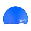 Jr Elastomeric Solid Silicone Cap - Blue | Size One Size