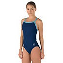 Solid Flyback Training Suit One Piece - Speedo Endurance+ - Blue | Size 26