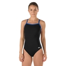 Endurance+ - Solid Flyback Training One Piece - Blue/Black | Size 26