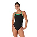 Endurance+ - Solid Flyback Training One Piece - Green/Black | Size 26