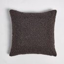 ïn home Faux Sheep Skin Cushion - Charcoal - 50x50cm