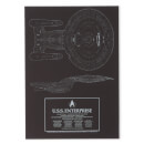 Star Trek Starfleet U.S.S. Enterprise Giclee Art Print