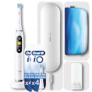 Oral-B iO9 Special Edition weiß + iO Ultimative Reinigung Aufsteckbürsten weiß, 8 Stück Oral-B iO9 Special Edition weiß + iO Ultimative Reinigung Aufsteckbürsten weiß, 8 Stück