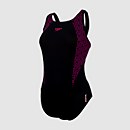 Women's Boomstar Splice Flyback Swimsuit Black/Pink - 28