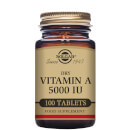 Solgar Dry Vitamin A 5000 IU Tablets