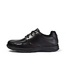 Youth Mens Reasan Lace Leather Black - 3