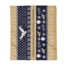 Harry Potter Hogwarts Christmas Fleece Blanket