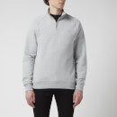 Farah Men's Jim Quarter Zip Sweatshirt - Light Grey Marl - XXL