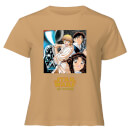Star Wars Manga Style Women's Cropped T-Shirt - Tan