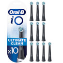 Oral-B iO Ultimate Clean Opzetborstels Zwart, 10 Stuks