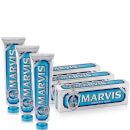 Marvis Aquatic Mint Toothpaste Trio