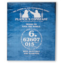 Stranger Things Planck's Constant Fleece Blanket Stranger Things Planck's Constant Fleece Blanket