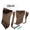 Olivia X Easilocks Straight Collection - Brown Cocoa
