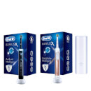 Oral-B Genius X Duopack Zwart & Roségoud + Travel Case - Elektrische Tandenborstel Oral-B Genius X Duopack Zwart & Roségoud + Travel Case - Elektrische Tandenborstel