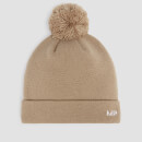 MP Bobble Hat – Taupe