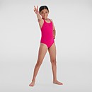 Girls' Eco Endurance+ Medalist Swimsuit Pink - 7-8