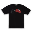 Hello Kitty Iconic Red Bow Men's T-Shirt - Black