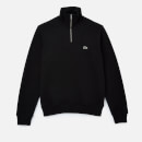 Lacoste Logo-Appliquéd Cotton-Jersey Half-Zip Sweatshirt - 3/S