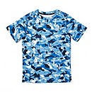 Short Sleeve Printed Swim Shirt - Blue/Navy | Size XS Short Sleeve Printed Swim Shirt - Blue/Navy | Size XS