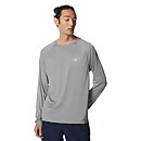 Easy Solid Long Sleeve Swim T-shirt - Monument | Size S