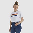 ELLESSE UNICORN CROP T-SHIRT AU WHITE - XS ELLESSE UNICORN CROP T-SHIRT AU WHITE - XS