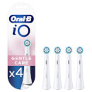 Oral B iO Gentle Care Toothbrush Heads, Pack of 4 Counts