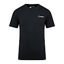 Men's  Mont Blanc Mountain T Shirt Black - S