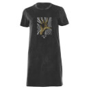 System Of A Down Hand Women's T-Shirt Dress - Black Acid Wash