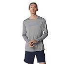 Speedo Graphic Long Sleeve Swim Shirt- Monument Grey | Size L