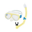 Adult Adventure Mask/Snorkel Set - Yellow | Size 1SZ