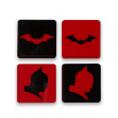 The Batman Silhouette Coaster Set