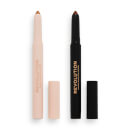 Makeup Revolution Contour and Shadow Crayons - Medium to Tan 1.2g Makeup Revolution Contour and Shadow Crayons - Medium to Tan 1.2g