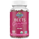 Organic Beets Beauty Gummies - Raspberry – 60 Gummies