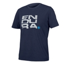 Men's One Clan Organic Tee Stacked - Ink Blue - XS Men's One Clan Organic Tee Stacked - Ink Blue - XS