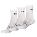 Coolmax® Race Sock (Confezione tripla) - White - S-M