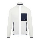 Men's Aslam Micro Fleece White / Navy - S Men's Aslam Micro Fleece White / Navy - S