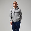 Men's Logo Hoody Dark Grey - XS