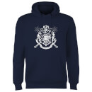Harry Potter Hogwarts House Crest Hoodie - Navy