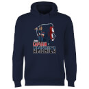 Avengers Captain America Hoodie - Navy