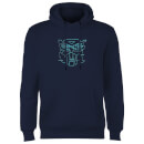 Transformers Autobot Glitch Hoodie - Navy