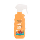 Garnier Ambre Solaire Kids' SPF50 Sun Cream with Easy Application Trigger Spray 300ml Garnier Ambre Solaire Kids' SPF50 Sun Cream with Easy Application Trigger Spray 300ml