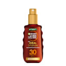 Garnier Ambre Solaire Ideal Bronze Protective Oil SPF30 Sun Cream Spray 150ml Garnier Ambre Solaire Ideal Bronze Protective Oil SPF30 Sun Cream Spray 150ml