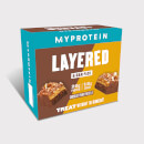 Layered Protein Bar szelet - 6 x 60g - Chocolate Peanut Pretzel