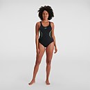 Costume da bagno Donna Placement Muscleback Nero/Blu - 28 Costume da bagno Donna Placement Muscleback Nero/Blu - 28