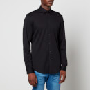 HUGO Kenno Cotton Stretch-Jersey Shirt - 38/15 Inches