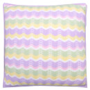 Olivia Rubin Wiggle Cushion - Pastel - 45x45cm Olivia Rubin Wiggle Cushion - Pastel - 45x45cm