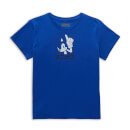 Sonic The Hedgehog Sonic Katakana Women's T-Shirt - Blue