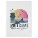 Jaws Amity Island Tea Towel