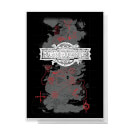 Game of Thrones Westeros Greetings Card