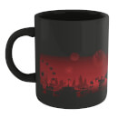 Stranger Things Red Carnival Background Mug - Black